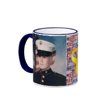 KRW Yellow Ribbon Tag - Customize mugs
