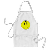 KRW Yellow Smiley Face Vampire aprons