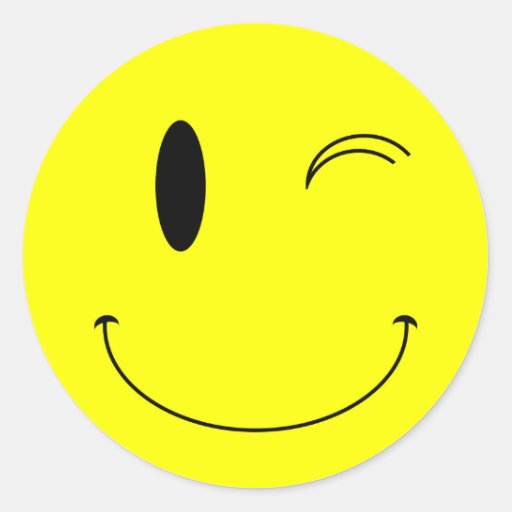 clipart smiley face wink - photo #39