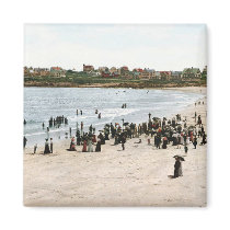 KRW York Beach, Maine 1901 Vintage Magnet by KRWOldWorld KRW York Beach, Maine 1901 Vintage Magnet