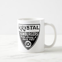 Krystal 10 Cent Shield Mug