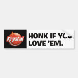 Krystal Bumper Stickers