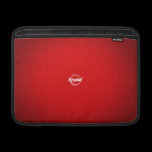 Krystal Logo Red MacBook Air Sleeve ipad sleeves