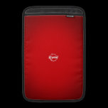 Krystal Red Logo MacBook Air Sleeve ipad sleeves
