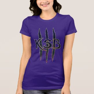 KSB Blue Grunge Logo
