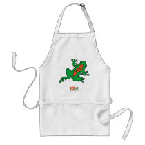 KSF Frog Logo Apron