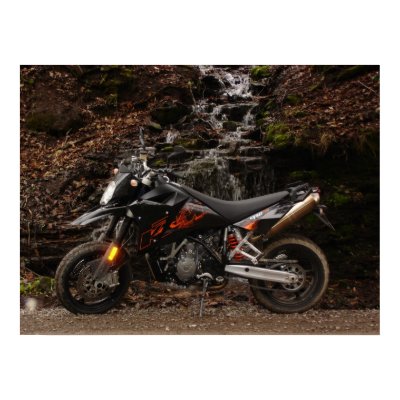 KTM 950 Supermoto Poster by Laysergs