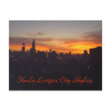 Kuala Lumpur City Skyline postcards