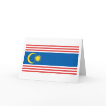 Kuala Lumpur Flag Greeting Card by FlagTshirts Kuala Lumpur Flag Greeting Card