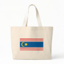 Kuala Lumpur Flag Tote Bag