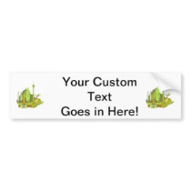 kuala lumpur green city image.png bumper sticker