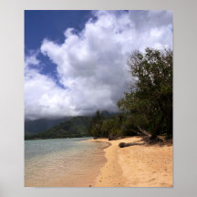 Kualoa Beach Park Oahu Poster