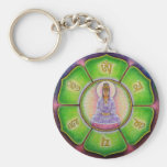 Kuan Yin "Om Mani Padme Hum" Keychain