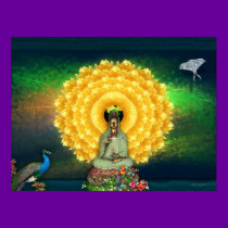 Kuan Yin Wall Tapestry posters by Maia Kuan Yin Wall Tapestry posters