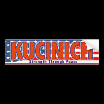 KUCINICH bumper stickers