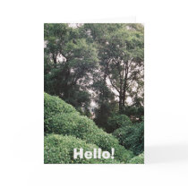 Kudzu Hello! Card (Blank Inside)