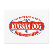 Kugsha Hund postkarten