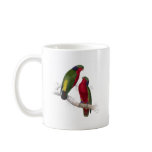 Kuhl’s Parrakeet by Edward Lear mugs