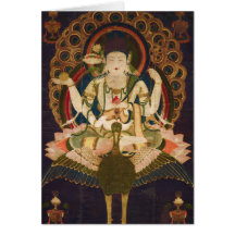 Kujaku Myoo Mahamayuri 12th Century Heian Period Card