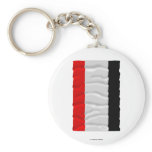 Kujawsko-pomorskie - Kuyavia-Pomerania waving flag Key Chains