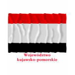 Kujawsko-pomorskie - Kuyavia-Pomerania waving flag T Shirt