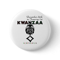 Kujichagulia - Self Determination buttons by Kwanzaa Kujichagulia - Self Determination buttons
