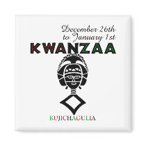 Kujichagulia - Self Determination magnets by Kwanzaa Kujichagulia - Self Determination magnets