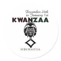 Kujichagulia - Self Determination stickers by Kwanzaa Kujichagulia - Self Determination stickers