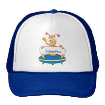 Kukie Alien/ Kreatur with a text field Trucker Hats