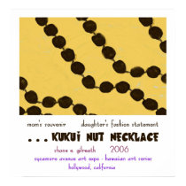 Kuku'i Nut Necklace posters