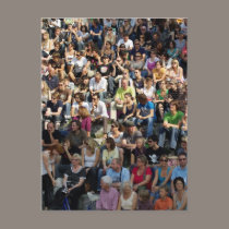 Kult - Mauerpark Karaoke Zuschauer postcards