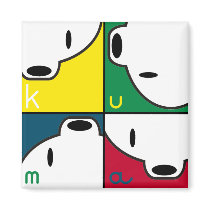 Kuma-chan 4X magnets