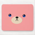kuma pink mousepad