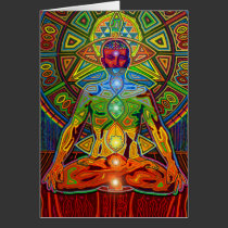 Kundalini digitally - 2012 as greeting card cards