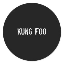Kung Foo stickers