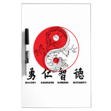 Kung Fu Dry-Erase Board