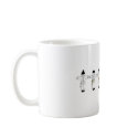Kung Fu Kick Line Mug