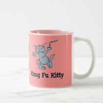 Kung Fu Kitty mugs by CrazyCups Kung Fu Kitty mugs