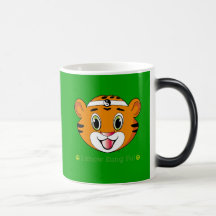 Kung Fu Tiger™ Morphing Mug
