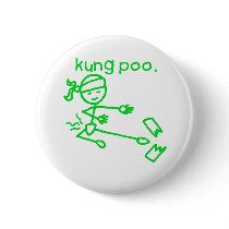 Kung Poo buttons by Kwamster Kung Poo buttons