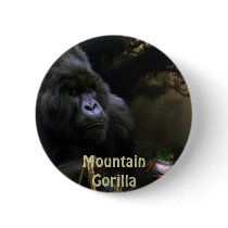 Kunga Mountain Gorilla Button
