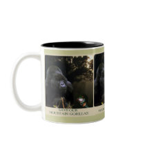 Kunga Mountain Gorilla Collection mugs by RavenSpiritPrints Kunga Mountain Gorilla Collection mugs