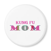 KungFuMom Refrigerator Magnet