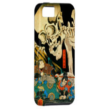 Kuniyoshi Skeleton Summoned by Witch iPhone 5 Cases