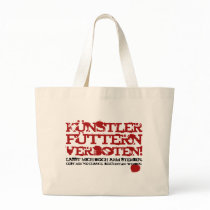 Künstler füttern verboten! bags