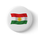 Kurdistan Flag Button