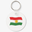 Kurdistan Flag Keychain by livingflags Kurdistan Flag Keychain