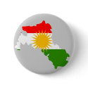 Kurdistan flag map buttons by FlagStore Kurdistan flag map buttons