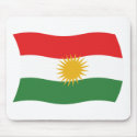 Kurdistan Flag Mousepad