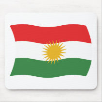 Kurdistan Flag Mousepad